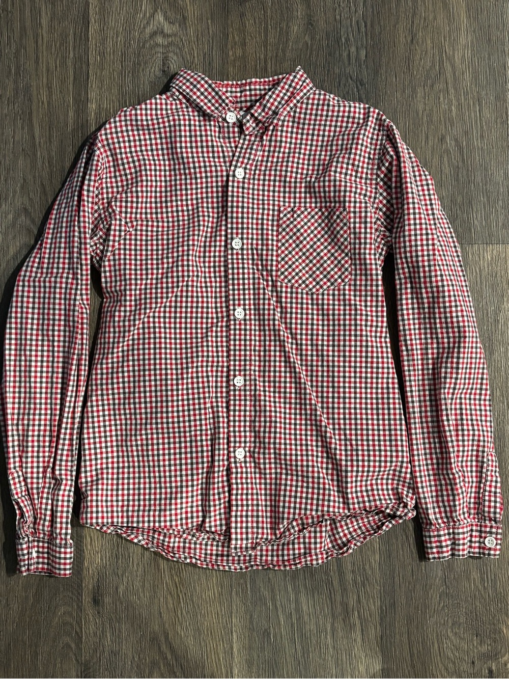 Tronjori Boys Plaid Longsleeve 10
